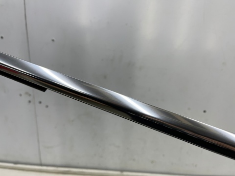 Listwa Peugeot 508 I 10-18r. NOWA lewa przednia listwa zgarniająca uszczelka zewnętrzna szyby drzwi CHROM lewy przód 9671943880