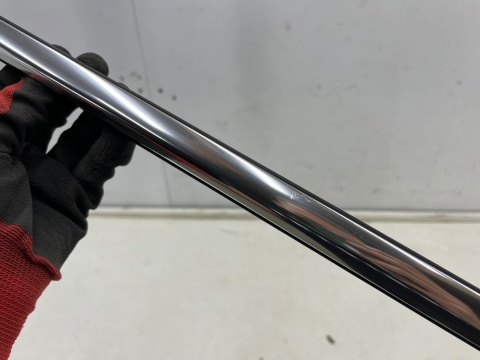 Listwa Peugeot 508 I 10-18r. NOWA lewa tylna listwa zgarniająca uszczelka zewnętrzna szyby drzwi CHROM lewy tył 9671944280