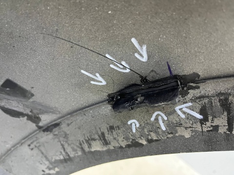 Zderzak przedni Jaguar F-Pace X761 R Sport 16r.- przód PDC HK8M-17F003-A