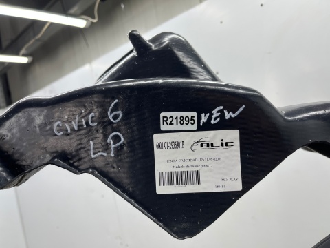 Nadkole Honda Civic 6 VI 95-01r. 3D 5D sedan coupe lewe przednie nowy zamiennik lewy przód BLIC 6601-01-2936801p