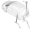 Znaczek Citroen Berlingo 3 III + Multispace 18r.- NOWY napis znaczek emblemat na klapę bagażnika ORYGNALNY 98273683dx