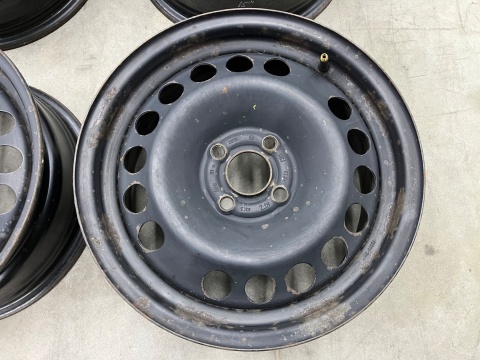 Felgi stalowe Felga Opel Corsa Tigra Astra 15 cali 6,5jx15 ET35 4x100 KOMPLET 2150164