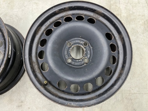 Felgi stalowe Felga Opel Corsa Tigra Astra 15 cali 6,5jx15 ET35 4x100 KOMPLET 2150164