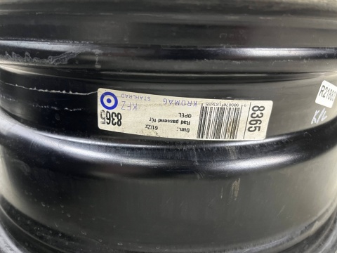 Felgi stalowe Felga Opel Corsa Tigra Astra 15 cali 6,5jx15 ET35 4x100 KOMPLET 2150164