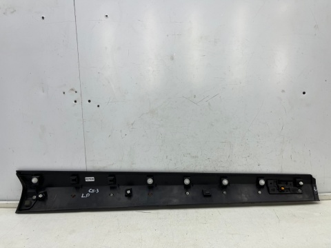 Listwa Mazda CX-3 CX3 14-21r. lewa przednia dolna nakładka drzwi CHROM lewy przód listewka chromowana d10e-51rb1