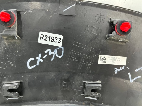 Listwa Mazda CX-30 CX30 2019r.- lewa tylna nakładka błotnika zderzaka lewy tył dgh9-51w61