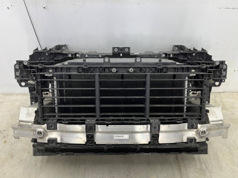 Pas przedni Porsche Cayenne III 9y 18r.- 3.0 4.0 kompletny ramka z chłodnicami wody klimy żaluzje belka wzmocnienie