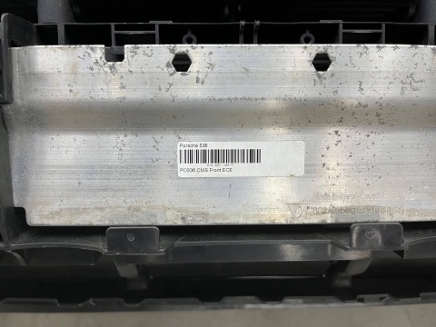 Pas przedni Porsche Cayenne III 9y 18r.- 3.0 4.0 kompletny ramka z chłodnicami wody klimy żaluzje belka wzmocnienie