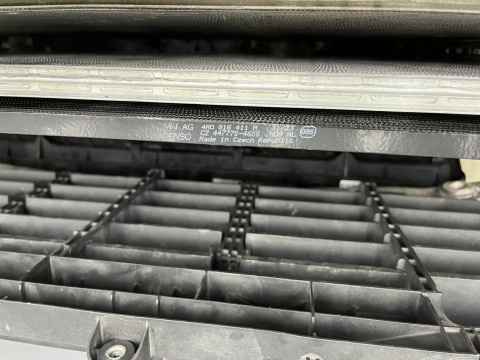 Pas przedni Porsche Cayenne III 9y 18r.- 3.0 4.0 kompletny ramka z chłodnicami wody klimy żaluzje belka wzmocnienie