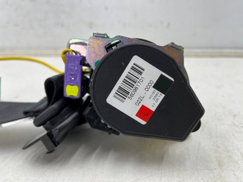 Pas bezpieczeństwa Vw Touareg 1 I 7l 02-10r. NOWY lewy tylny pas czarny lewy tył 7l6857805c