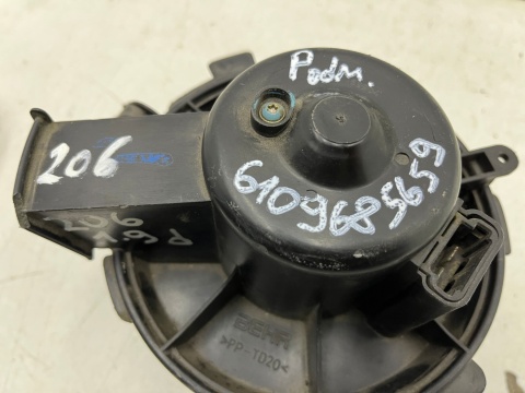Wentylator wnętrza PEUGEOT 206 dmuchawa powietrza nadmuchu nawiewu nagrzewnicy