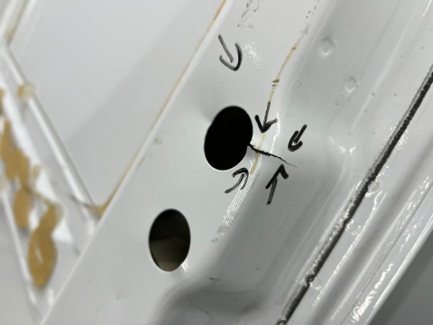 Drzwi Iveco Daily Maxi 4 IV 14r.- lewe tylne lewy tył 