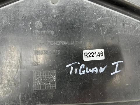 Osłona pod zderzak VW Tiguan I 5n0 07-16r. przednia płyta dolna podwozia pod silnik przód 5n0805915