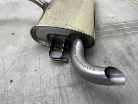 Wydech Toyota Auris 2 II E18 12-18r. 1.8 Hybrid NOWY tłumik końcowy oryginalny 17430-0T201