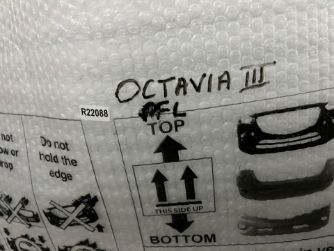 Zderzak przedni Skoda Octavia 3 III 12-16r. Przedlift przód 5E0807221 zamiennik