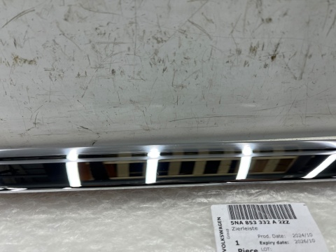 Listwa Listwa Vw Tiguan II 5na 2016r.-  NOWY prawy przedni chrom ozdobny dolnej listwy drzwi prawy przód 5na853332a