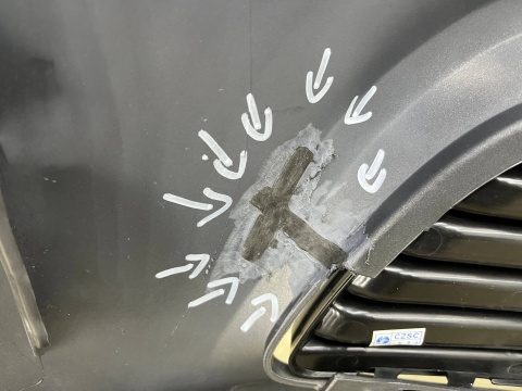 Zderzak przedni Mercedes W205 C-Klasa 14-18r. przedlift przód 6XPDC A2058800125