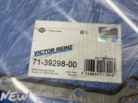 Uszczelka miski olejowej BMW e87 e90 e60 x3 e83 N47 M47 2.0d  nowa Victor Reinz 71-39298-00