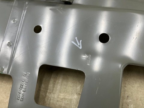 Poszycie MG HS I EHS 18r.- NOWY pas tylny próg bagażnika dolne poszycie wewnętrzne wanna ćwiartka 10751491