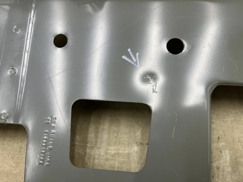 Poszycie MG HS I EHS 18r.- NOWY pas tylny próg bagażnika dolne poszycie wewnętrzne wanna ćwiartka 10751491