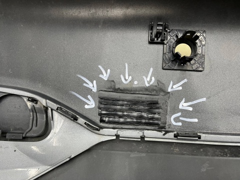 Zderzak tylny BMW 5 G30 M-Pakiet Mpakiet 20-24r. Lift tył 6XPDC 8098688