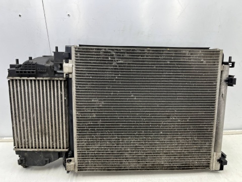 Komplet chłodnic Nissan X-Trail III T32 Rogue 13-21r. 1.6 dCi chłodnica wody klimatyzacji wiatrak intercooler Komplet