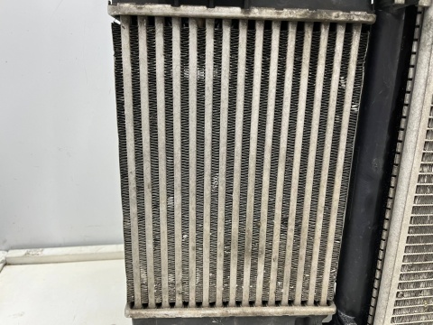 Komplet chłodnic Nissan X-Trail III T32 Rogue 13-21r. 1.6 dCi chłodnica wody klimatyzacji wiatrak intercooler Komplet