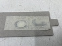 Znaczek Citroen C4 II C4 Picasso I 10-18r. NOWY napis znaczek emblemat na klapę bagażnika chrom ORYGNALNY 98038000dx