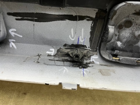 Zderzak przedni MG ZS EV 21r.- Lift przód PDC P11010248