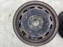 Felgi Mazda 2 I DY Ford KA Fiesta MK6 Focus MK1 Fusion 5,5jx14 H2 ET47,5 4x108 felgi stalowe 14 cali KOMPLET