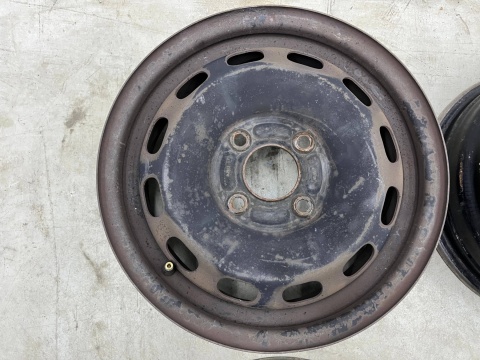 Felgi Mazda 2 I DY Ford KA Fiesta MK6 Focus MK1 Fusion 5,5jx14 H2 ET47,5 4x108 felgi stalowe 14 cali KOMPLET