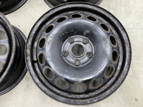 Felgi VW Golf 5 V 6 VI Golf Plus Jetta Touran Audi A3 8p Octavia II Altea Leon 6jx16 H2 ET50 5x112 felgi stalowe 16 cali KOMPLET