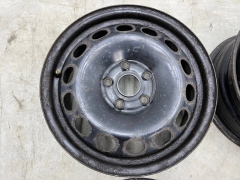 Felgi VW Golf 5 V 6 VI Golf Plus Jetta Touran Audi A3 8p Octavia II Altea Leon 6jx16 H2 ET50 5x112 felgi stalowe 16 cali KOMPLET