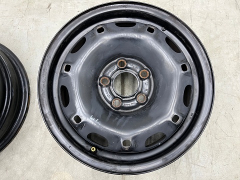 Felgi VW Polo IV 9n Fox Fabia I Ibiza III Toledo 5jx14 H2 ET35 5x100 felgi stalowe 14 cali KOMPLET 6q0601027c