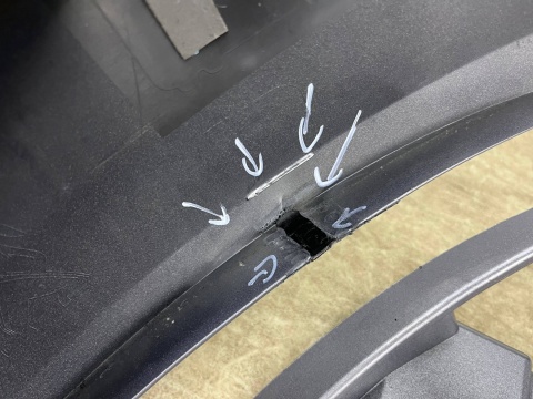 Zderzak tylny Peugeot 508 R83 2 II 18r.- tył Kombi SW 6XPDC 9819308977