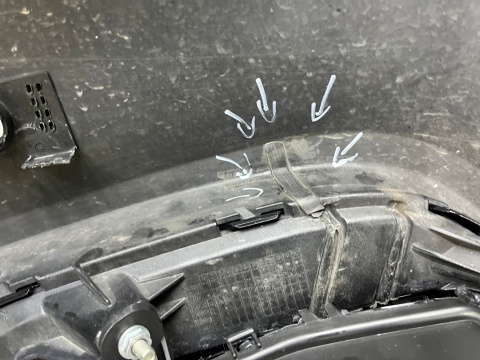 Zderzak przedni Opel Astra K 5 V 19-21r. Lift przód 6XPDC 39130492