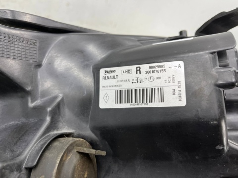 Lampa reflektor Dacia Sandero 2 II Lift Logan 2 II 12-16r. prawa przednia zwykła prawy przód Europa 260107615r