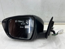 Lusterko Nissan X-Trail III T32 Rogue 13-21r. lewe składane Z KAMERĄ elektryczne kolor KAD G zewnętrzne EUROPA 13 pin