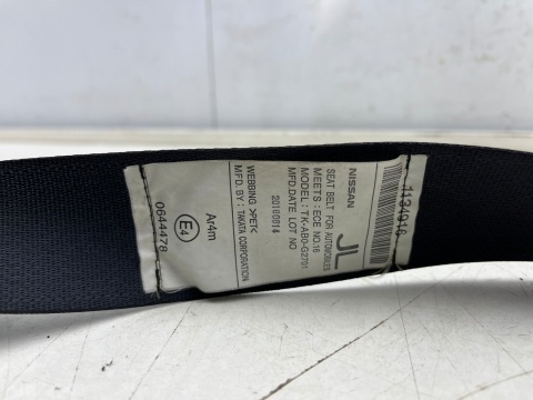 Pas bezpieczeństwa Nissan X-Trail III T32 Rogue 13-21r. lewy tylny czarny lewy tył cf0391l16