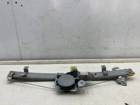 Podnośnik szyb Nissan X-Trail III T32 Rogue 13-21r. lewy przedni mechanizm podnoszenia szyb 6 pin EU lewy przód