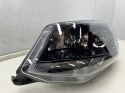 Lampa reflektor Skoda Fabia 3 III 14-18r. lewa przednia soczewka LED pasek ORYGINALNA Europa lewy przód 6v1941015b