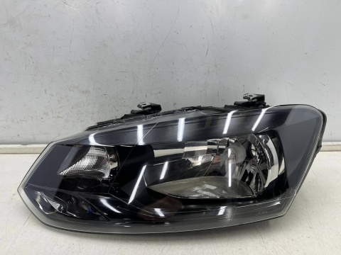 Lampa reflektor VW Polo 5 V 6r 09-14r. LEWA przednia zwykła na żarówkę H7 Europa lewy przód 6r1941015e
