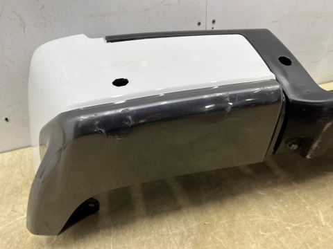 Zderzak tylny Isuzu D-Max DMax 3 III Mazda BT-50 BT50 III 19r.- nakładka zderzaka stopień PDC tylna belka zderzaka tył