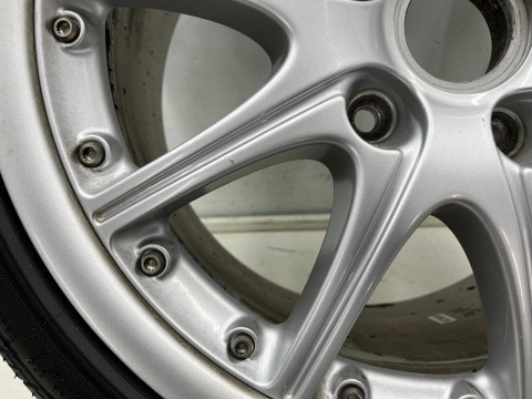 Felga Porsche 911 Carrera 996 Boxster 986 97-06r. 10jx18 ET65 5x130 pojedyncza sztuka 18 cali z oponą oryginalna BBS 99636214050