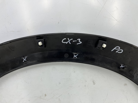 Listwa Mazda CX-3 CX3 14-21r. prawa przednia nakładka rant błotnika prawy przód d10e-51w21
