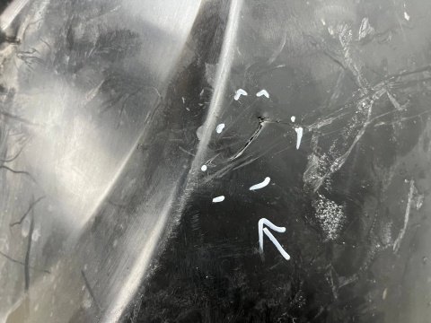 Nadkole Fiat 500E 2 II 20r.- lewe przednie ORYGINALNE lewy przód 52139485