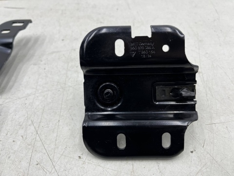 Zamek maski Porsche Macan II 95c 24r.- rygiel mocowanie podstawa zamka maski łącznik pasa komplet