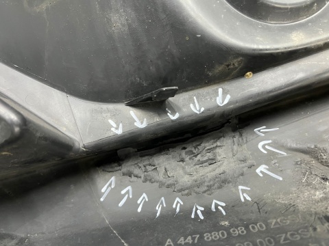 Zderzak przedni Mercedes Vito 3 III W447 14-19r. przód A4478800470