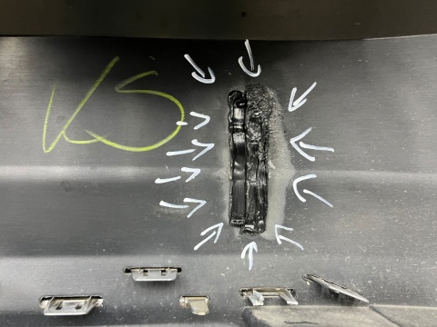 Zderzak tylny BMW 2 U06 Active Tourer 2 II 21r.- tył 6XPDC 8739123