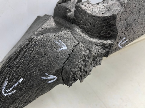 Absorber zderzaka Mercedes w247 B-klasa AMG line 18r.- przednie wzmocnienie styropian przód a2478806302